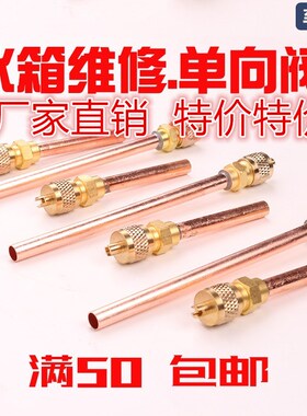 冰箱单向阀加氟嘴加液嘴冰箱快速接头加氟接头冰柜干燥过滤器冰柜