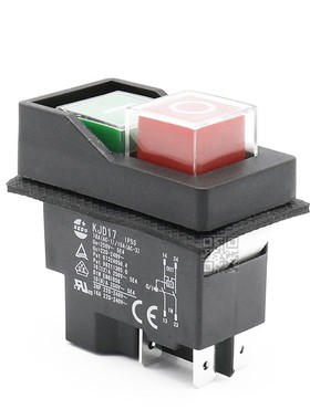 天地人切片机开关KJD-17F16电磁开关KJD-16插片式KLD-28A磁力开关