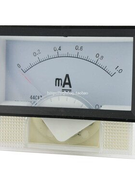 指针式直流电流表44C17-1mA 100uA 1A 2A 3A 5A 10A 50A带框表头