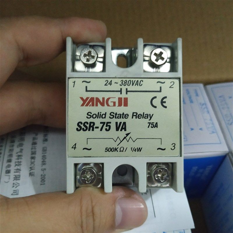 阳继FOTEK 单相固态调压器 SSR-75VA 电阻调压500K 1/4W,橡塑材料及制品,塑料盒/塑料箱/塑料柜,淘宝优惠券,粉丝福利购,淘宝优惠卷