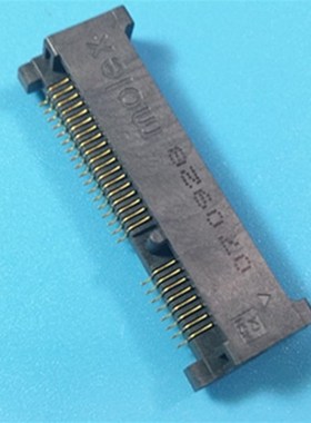 原装MOLEX MINI PCIE 卡座插座 67910-0002 插槽52PIN 高度4.0H