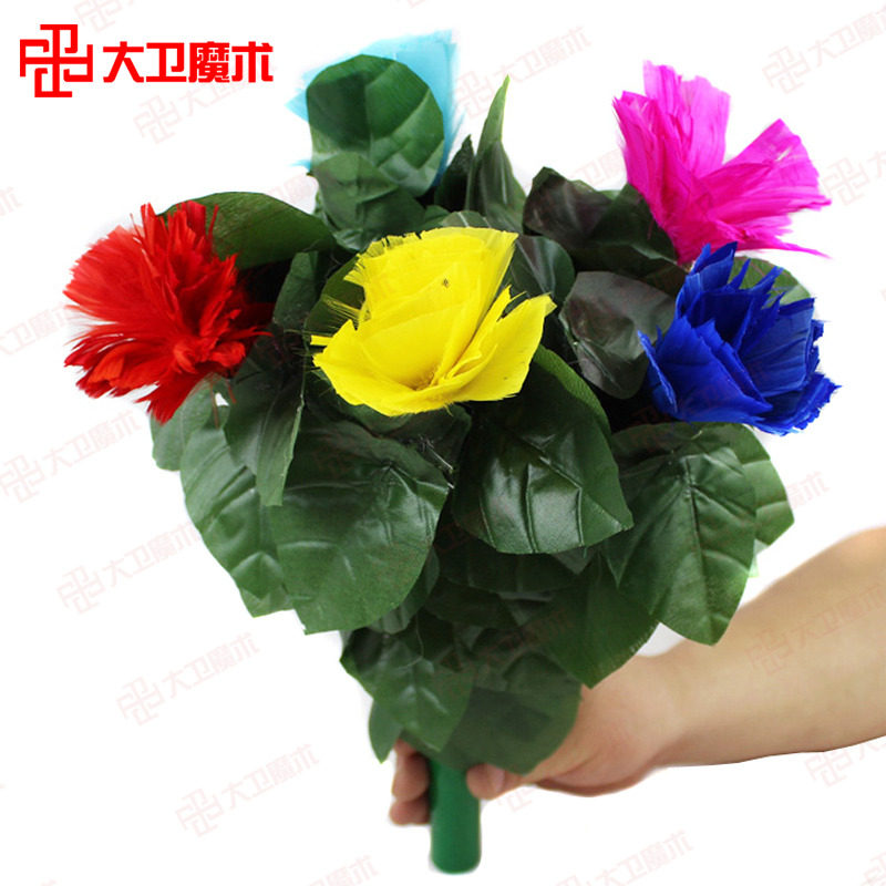 【会繁殖的花】魔术道具 手推花 魔术花 自动开花 闪现的花