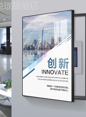网红网红公办公室开门消栓电司表火箱装I饰画配电箱遮挡箱侧补洞