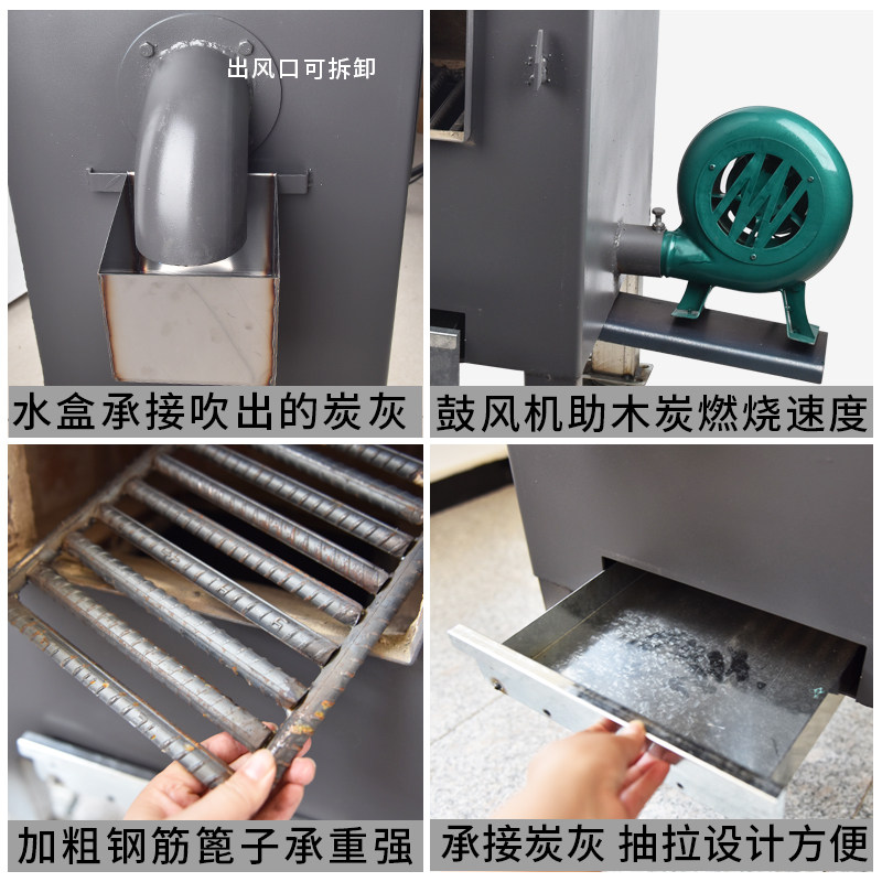 商用养碳炉加厚烤肉店烧炭炉生炭炉点炭炉L生碳炉烧碳炉耐烧养炭