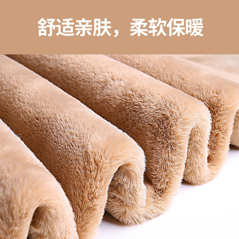 短毛绒后排汽车坐垫冬季小车一体座位垫子冬天车内防脏.座椅套保