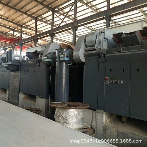 中频感应电炉1t0l.75t2t钢壳炉金属熔化炉大型中频电磁感应熔炼炉