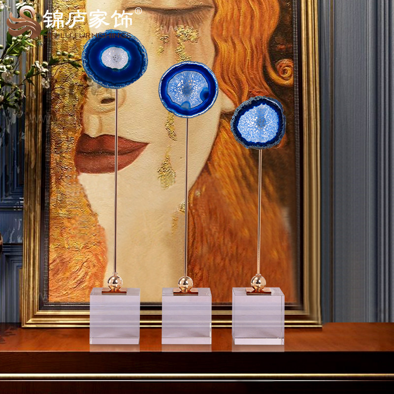 现代简约家居装饰品 客厅电视柜玄关摆件新房布置创意艺术品摆设