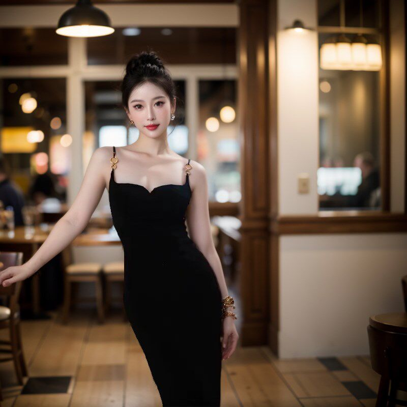 高定连衣裙晚礼服女高端轻奢小众高级感宴会气质生日平时可穿法式