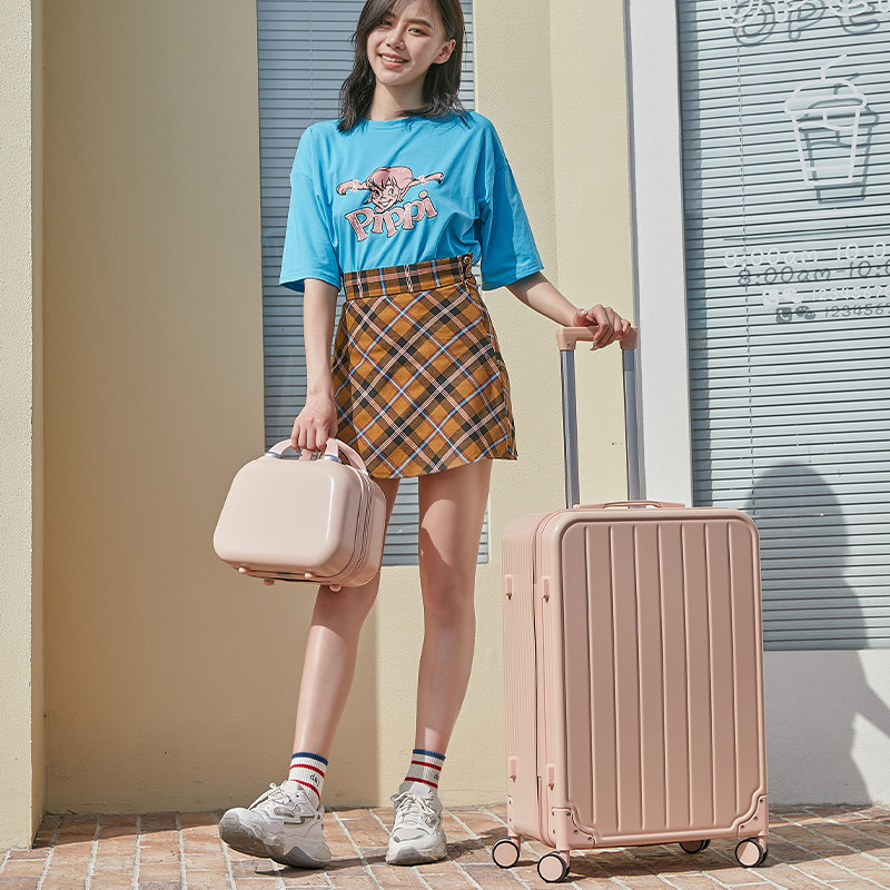 行李箱女轻便学生男万向轮网红潮流韩旅行密码子母箱皮箱子拉杆箱