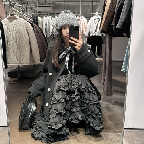 【原版做法松紧腰加绒银狐绒内衬