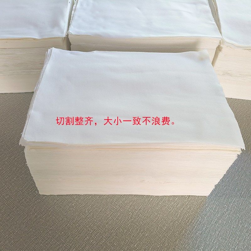 标准尺寸擦拭布白色工业擦机布全棉抹布吸油N吸水不掉毛碎布擦机