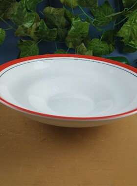 陶瓷家用商用汤碗大碗汤盘斗碗汤碗斗笠碗泡O面碗家用盛菜碗烧菜