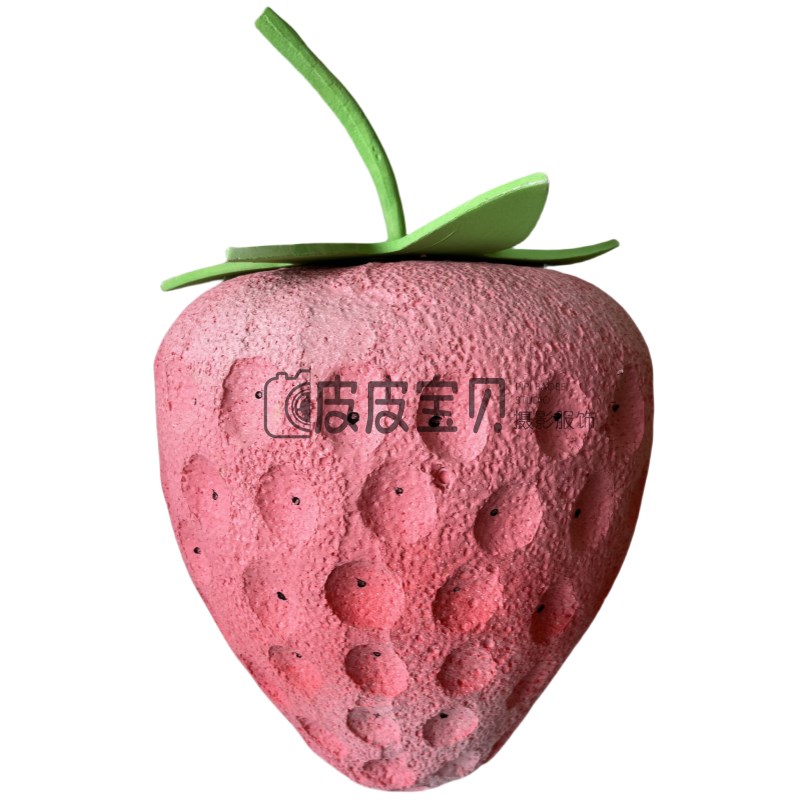 儿童摄影道具影楼拍摄泡沫草莓模型道J具主题场景摆件搭配道具