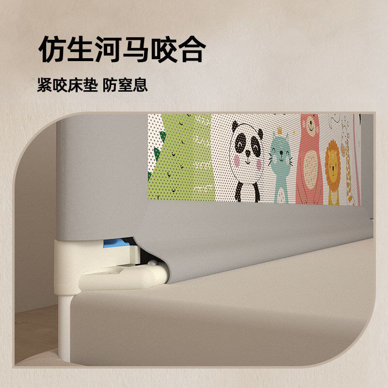 床围栏护栏婴儿童宝宝防摔防护栏床D上免打孔床边床栏围挡板可升