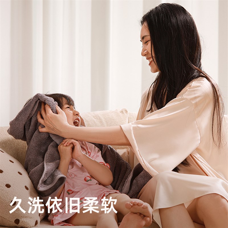 HUHU超柔浴巾 100%阿瓦提长绒棉浴巾 纯棉柔软吸水
