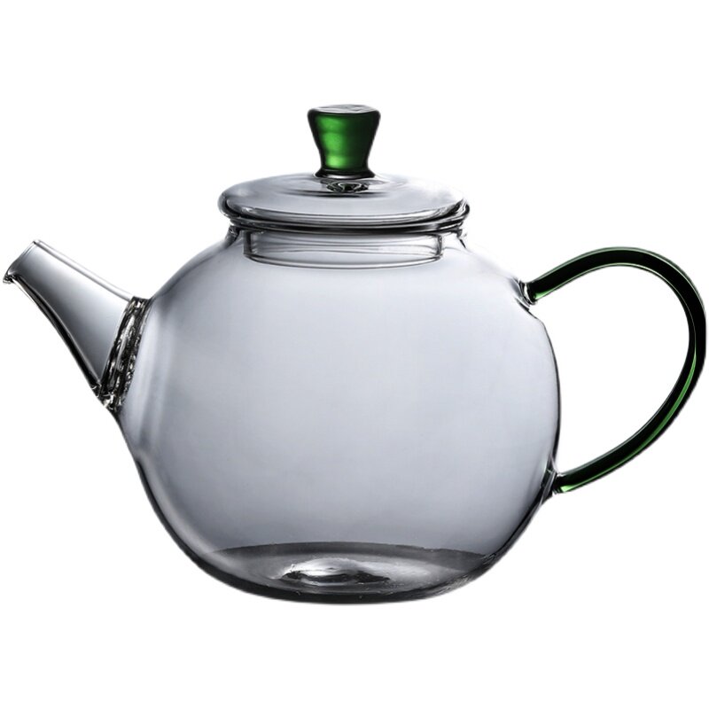 一人喝小茶壶一人用可加热玻璃单A壶对嘴迷你泡茶壶办公室过滤茶