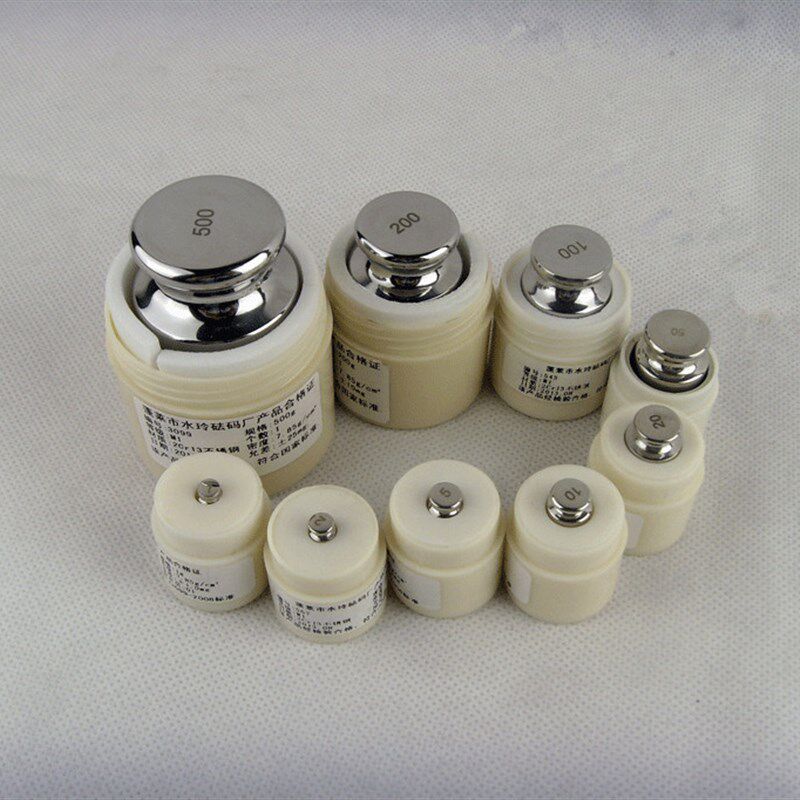 E2级不锈钢无磁砝码1g2g5g100g200g精准校正万分之一电子天平法码