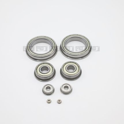 F695ZZ RF-1350ZZ内径5*13*4mm带挡边直销微型法兰杯士滚珠轴承