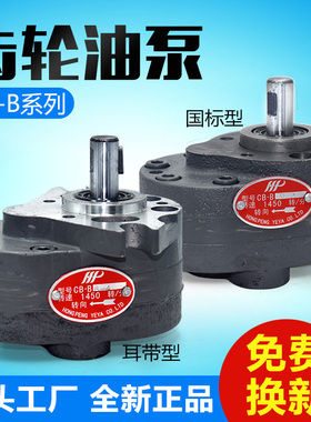 液压油泵 低压齿轮泵CB-B50 B63 B80 B100 B125大流量锯床润滑泵
