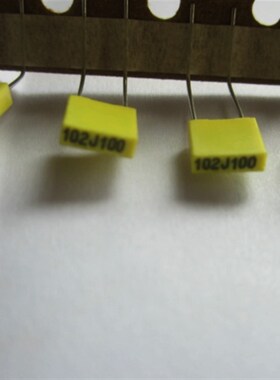 102J100 1nf 102 黄色电容 逆变焊机维修常用配件