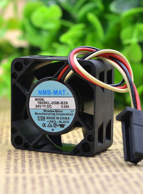 NMB 1608KL-05W-B39 0.08A 4CM 4020 24V 带报警驱动器专用 风扇