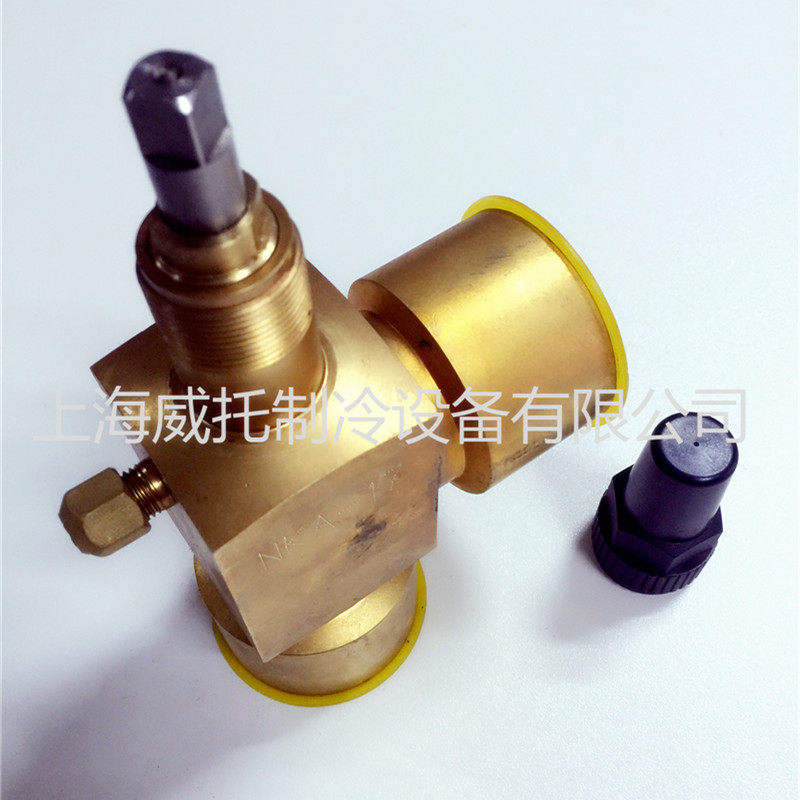 上海威托WATO黄铜角阀NKA-17 2-1/8截止阀焊口关闭阀角阀空调配件