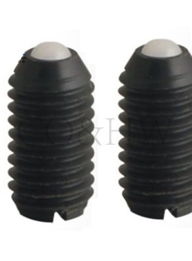 BNMN5/6/8/10/12全塑料波珠螺丝尼龙黑色全树脂球头柱塞ZAN23