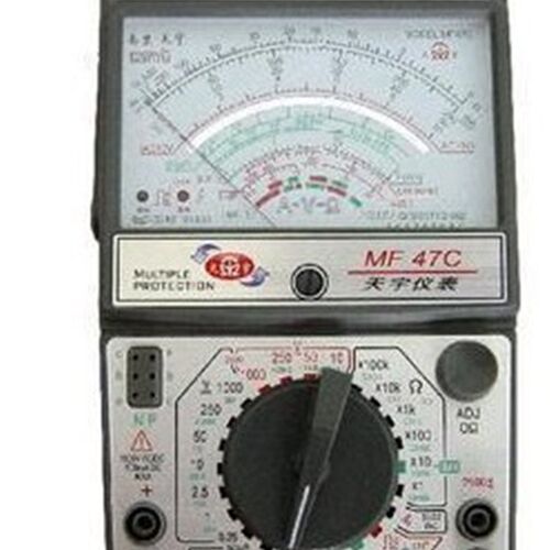 原装天宇指针式万用电表 全保护 MF47C 机械式 维修 实验学校测试