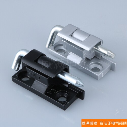 威满柜锁 CL211黑/亚铰链 动力控制柜门 工业用机械铰链 暗铰链
