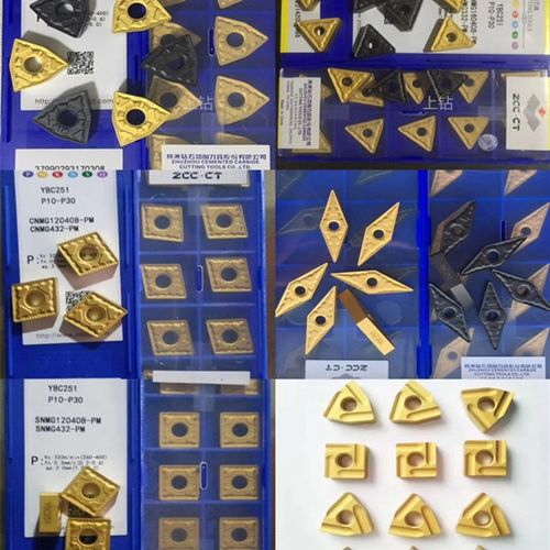 株洲切削刀具 YBC251 SCMT120404-HM/HR 株洲数控车刀片耐磨抗冲