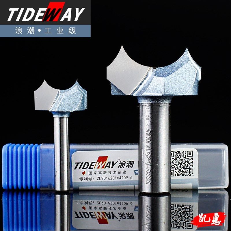 浪潮工业级木工修边机龙珠金圆刀雕刻鱼眼刀家装饰凸圆珠线刀