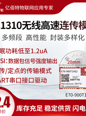 433无线模块射频CC1310/CC1101收发双核ARM控制器RFID支持Modbus