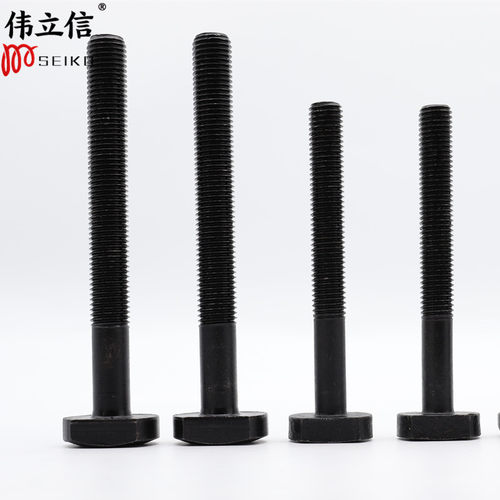 伟立信-T型t形螺丝螺杆模具压板高强度方头螺栓M8-M20*50-400mm