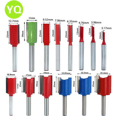 修边机刀头加长11直刀木工铣刀修边刀平底刀台面硬质合金17毫米