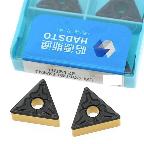Zhizhou hu德思同三角双面数控刀片Tnmg 160404 -Mt Hs8125双色钢