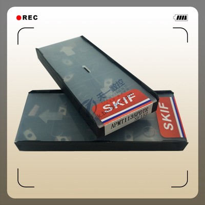 台湾SKIF铣刀片小R0.8模具铣刀片APMT1135PDTR SF152数控刀片