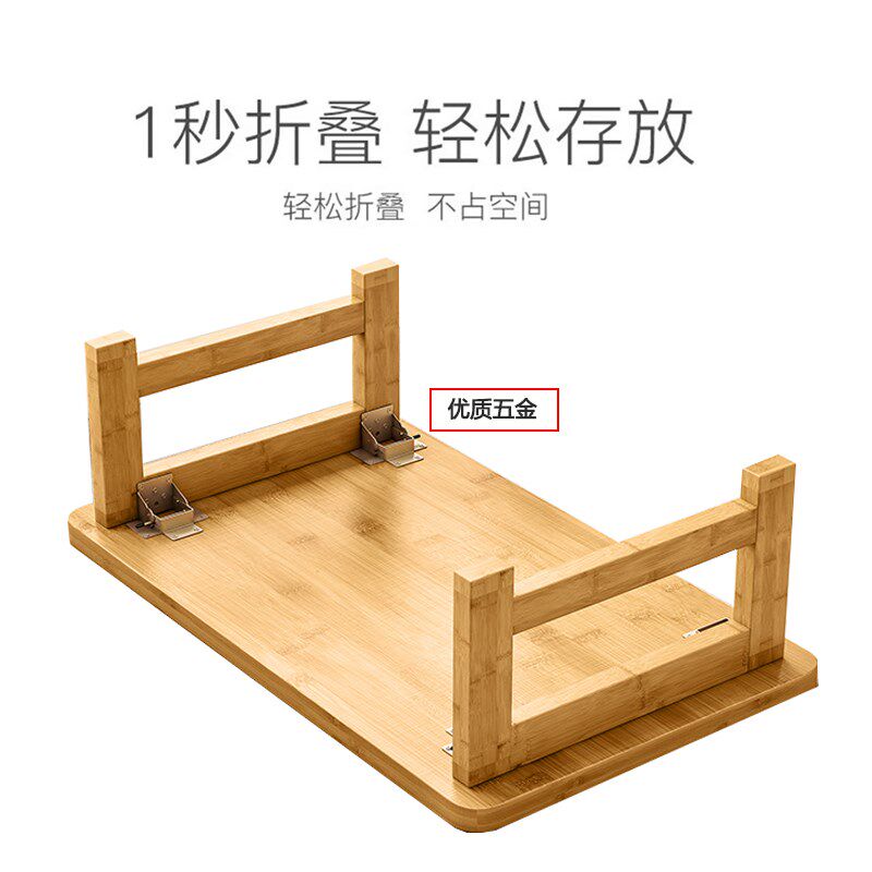 可折叠炕桌简约飘窗桌茶几矮桌床上榻榻米阳台实木家Y用日式茶桌