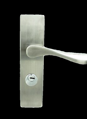 5745b大单舌房门锁孔距可调节免改孔4557圆头锁体木门大斜舌压把