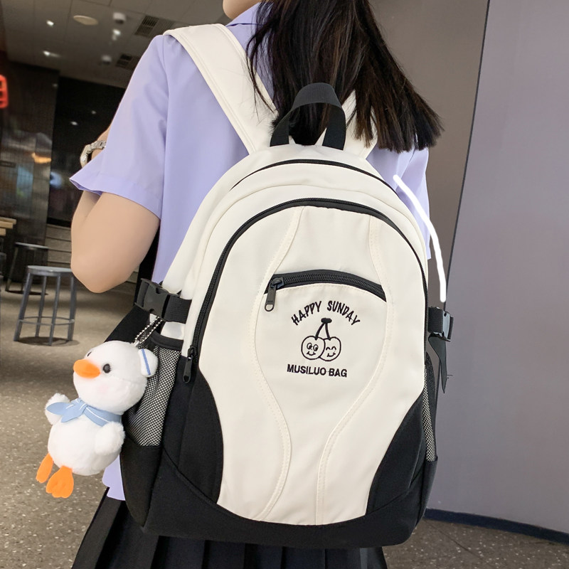书包女小学生三到六年级韩版校园初中生高中学生设计感百搭双肩包