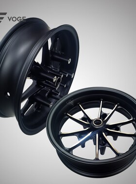 隆鑫VOGE无极机车LX350T 350T原装SR4前后轮圈铝轮毂钢圈