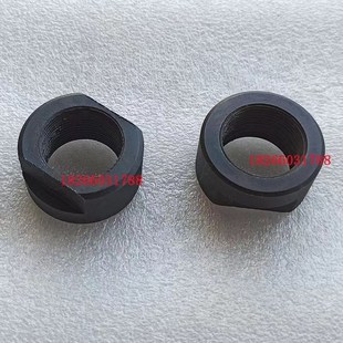 刀杆螺母北京铣床卧铣刀杆刀套配件螺帽正丝M22 1.5丝母压帽垫圈