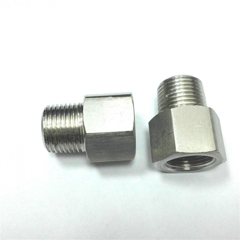 不锈钢压力表接头 内螺纹m20x1.5 外螺纹ZG1/2 内M20*1.5 变外4分