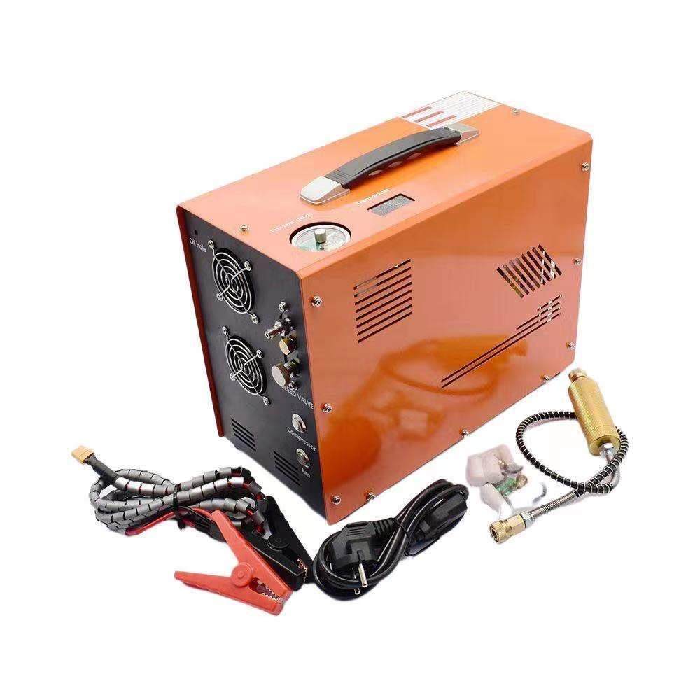 2024年跨境热销高压气泵30MPa高压打气机车载打气泵40MPa高压充气