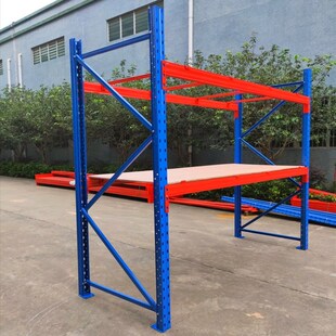 仓库货架Y 3吨多层木夹板横梁式 仓储货 超强承载1 现货可自由拆装