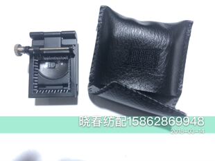 纺织配件纬密镜带LED灯照布镜带刻度指针验布工具放大10倍三折叠