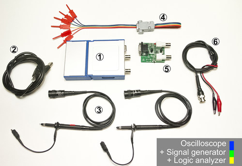 LOTO示波器 OSC482SL, 三合一版,示波器+信号发生器+逻辑分析仪