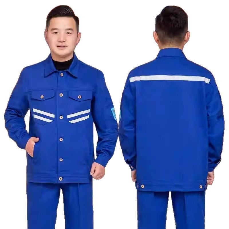防阻燃工作服套装男加厚u电焊防烫耐磨耐高温炼钢厂造船厂焊工
