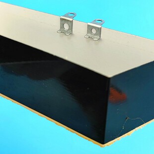 新款发光字Z型挂耳铝无边字耳朵不锈钢J广告字牌固定挂片安装角码