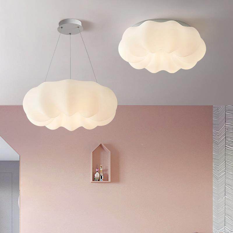 全光谱儿童云房灯服南瓜灯装店创意吸顶灯卧967室灯朵灯具吊护眼,家装灯饰光源,智能吊灯,淘宝优惠券,粉丝福利购,淘宝优惠卷