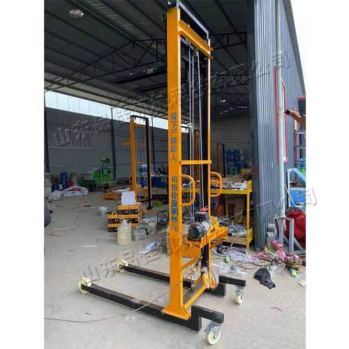 小型移动式工地上砖机自遥控装pj-szj75卸移动升全降机电动动上料